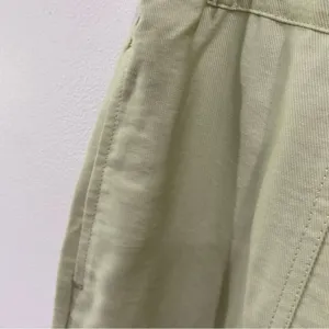 Madewell Tapered Huston Comfort Pull-On Crop Pants Green NWT Size‎ M thumbnail 7