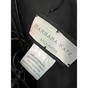 BARBARA KATZ BOCA RATON formal strapless 8 ‎ navy blue gown thumbnail 7