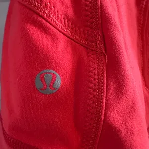 Lululemon Forme Jacket Womens 4 Athleisure Full Zip Stretch Luon Mesh‎ Vents Red thumbnail 7