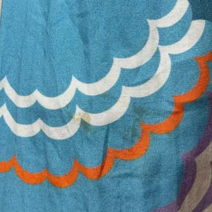Never on Sunday Midi Sundress Blue Purple Orange Small thumbnail 5