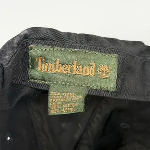 Vintage 90's Timberland Logo Black Baseball Cap Adjustable Hat Cotton Women thumbnail 11