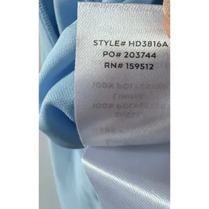 Lulus Light Blue Halter Maxi Dress Bow Sweetheart Formal Gown HD3816A Mens M thumbnail 11