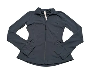 Lululemon Define Jacket Size 4 Dark Green Full Zip Luon Yoga Track‎ Jacket thumbnail 1