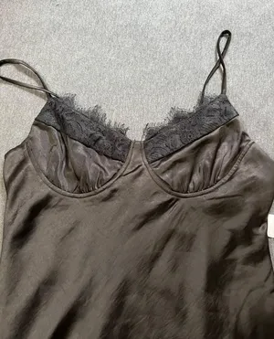 Apricot Lane black satin dress thumbnail 3