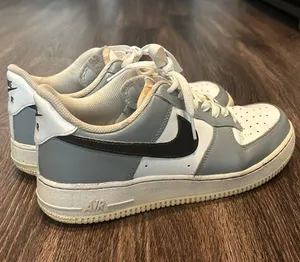 hand Painted  nike Air Force One Size 9.5 Women’s thumbnail 1