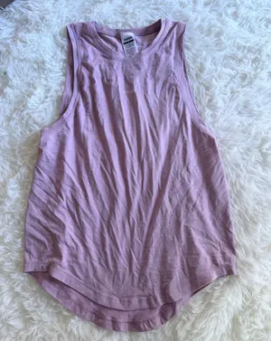 Gymshark Essential Seamless Tank Top - Light Purple/Lavender thumbnail 1