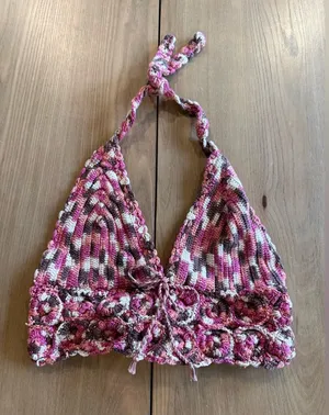 Billabong‎ Crochet Top Size Medium thumbnail 1