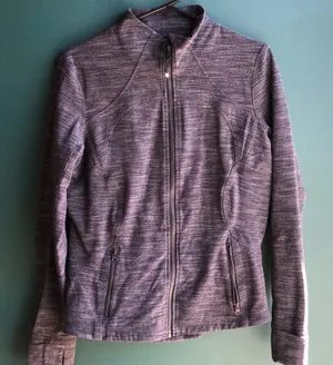 Lululemon Athletica Jackets & Black/Gray size 10 thumbnail 1