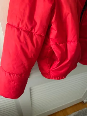 Wild Fable Red Puffer Jacket thumbnail 3