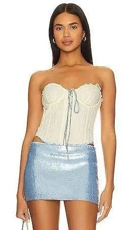 Danielle Guizio Mini Skirt thumbnail 1