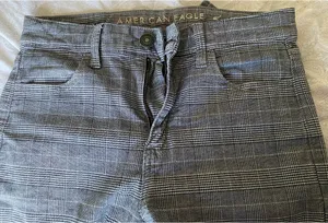 American Eagle Plaid Pants  thumbnail 1