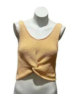 Shyanne Women's Pink Sleeveless Scoop Neck Tank Top Size M thumbnail 1
