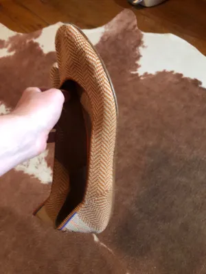 Rothy's slip on flats size 9 Orange and brown No flaws beside the wear in the bottoms!! thumbnail 4