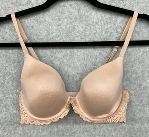Aerie Real Sunnie Full Coverage Bra 32D Brown Underwire Back Closure thumbnail 1