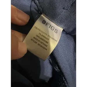 FIGS Women Technical Collection Scrub Blue Pants Size Small Pockets Medical thumbnail 5
