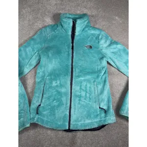 The North Face Osito 2 Jacket Women's XS Turquoise Aqua High Pile Fleece thumbnail 3