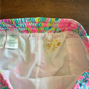 Lilly Pulitzer Shorts Women’s XXS Athletic Workout Luxletic Pink Green Blue thumbnail 3