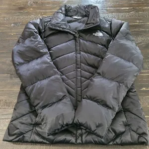 The North Face Women’s Large Goose Down Puffer Quilted Jacket Insulated Coat thumbnail 1