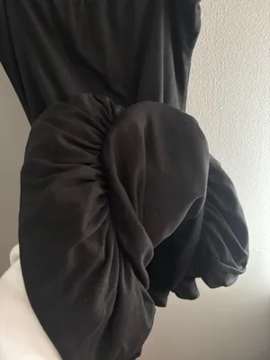 Black Bubble Dress Size L thumbnail 4