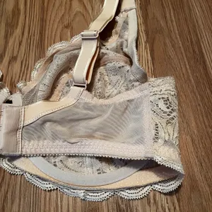 Felina Like New 36DD 115073 Peridot Unlined Lace Mesh T Shirt Bra Women’s Nude Beige thumbnail 11
