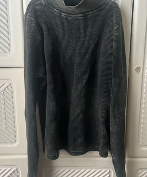Forever 21 Black Ribbed Long Sleeve Sweater thumbnail 1