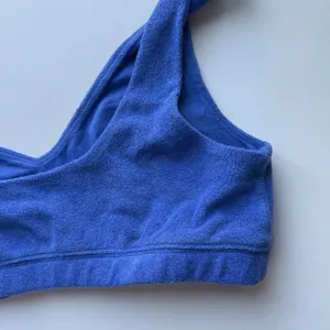 Aerie NEW Offline Terry Recharge Least Support Bra Blue Size Large L thumbnail 12
