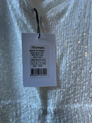 Showpo Off-The-Shoulder White Long Dress thumbnail 7