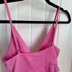 Hello Molly Vibrant Pink Mini Dress thumbnail 6