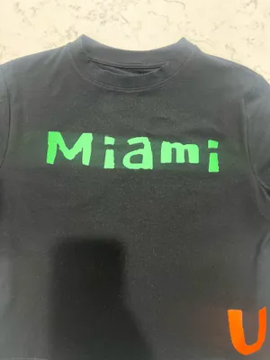 University of Miami Crop T Size XS thumbnail 5