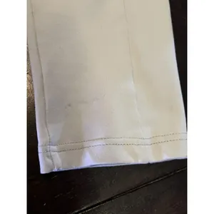 Lounge Leggings Womens Medium White Logo Waist Stretch Ankle Pants Gym Athletic thumbnail 8