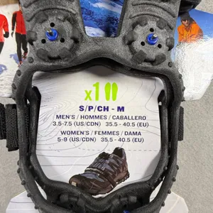 Yaktrax Snow Trax Ice Cleats Tungsten Carbide Spikes Small Medium Black 144087 thumbnail 3