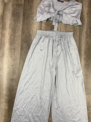 Nasty Gal Blue PJ Set thumbnail 3