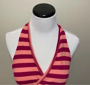 Free People Striped Halter Dress thumbnail 4