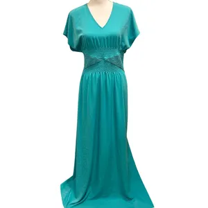 Draper James Mint Green Flutter Sleeve Blouson Maxi Dress‎ Coastal Preppy Medium thumbnail 3