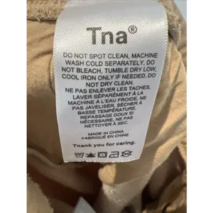 Tna Sweatpants Womens Small Beige COZYAF Fleece Jogger Elastic Waist Lounge thumbnail 10