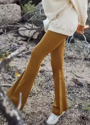 Offline Real Me Hi Rise Crossover Super Flare Leggings thumbnail 1