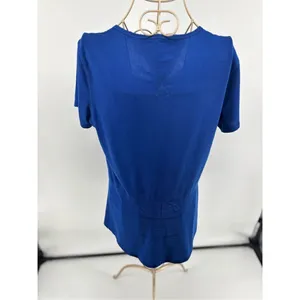 Lucy Blue Athletic T Shirt Short Sleeve Workout Top Women’s Size L thumbnail 8