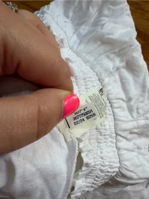 Aerie pull on white shorts size XS thumbnail 6