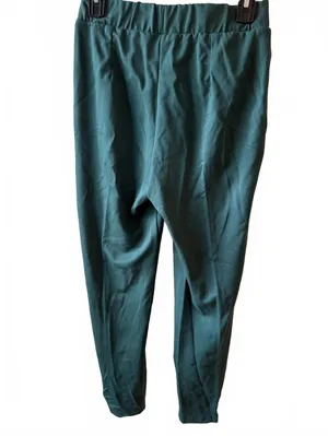Universal Standard Women's 2XS Green Tapered Pants with Ankle Zippers thumbnail 4