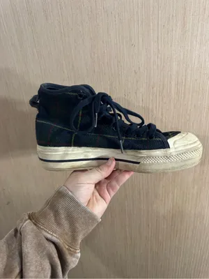 Adidas Nizza RF Platform Mid Plaid Platform Shoes H02707 Women's Size 8.5 thumbnail 7