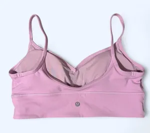 Lululemon pink sweetheart align bra thumbnail 2