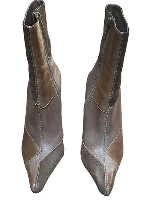 Steve Madden Triall leather patchwork boots thumbnail 2