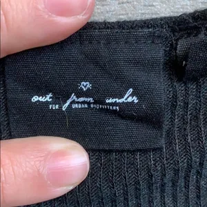 Out from under black criss cross t-shirt thumbnail 3