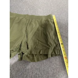 Old Navy Women's Olive Green Linen Blend Comfort Waistband Shorts Sz XL thumbnail 2