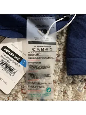 Women’s Best Power Seamless Cycling Shorts in Sapphire Blue - Size Small thumbnail 4