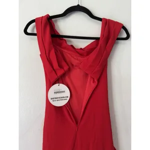 NWT Babyboo Joyce Maxi Dress Red Size Small thumbnail 7