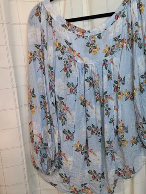 Anthropologie Maeve Floral Circle Top thumbnail 7