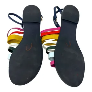 Tory Burch Multicolor Leather Strappy Sandals Ankle Strap Size 7.5 thumbnail 8
