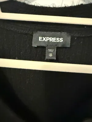 Express Black Cardigan thumbnail 2