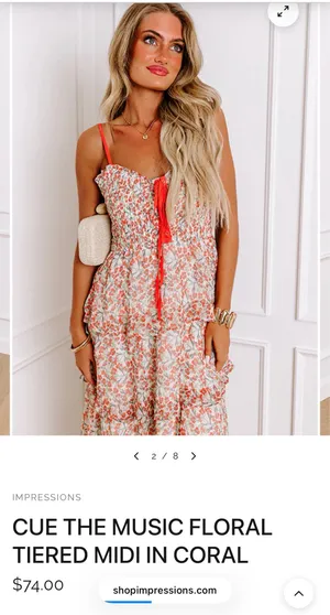 In Loom Floral Maxi Dress thumbnail 2
